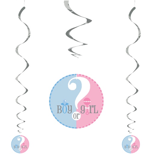 [P1.47400] Dizzy Dangler Gender Reveal C/3