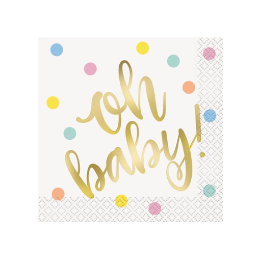 [P1.73401] Serv. Ch Foil Oh Baby Gold C/16
