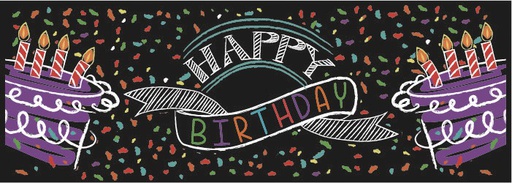01 Banner Chalk Birthday
