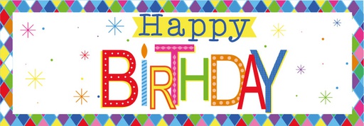 38 Banner Bright Birthday Creative