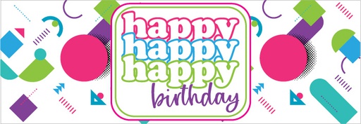 41 Banner HBday Geometric