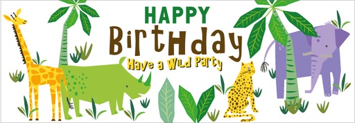44 Banner Animal Safari