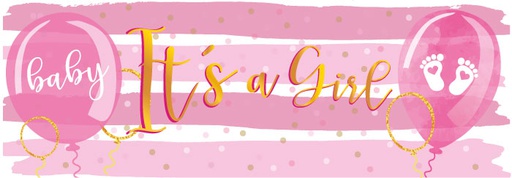 BS01G Banner Acuarela Girl