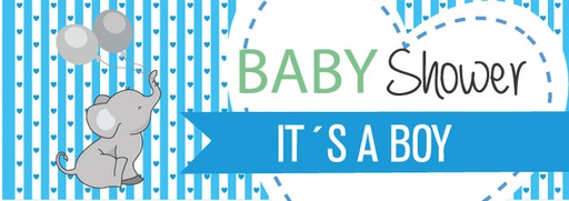 BS09B Banner Its a Boy