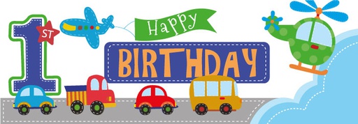 1Y01 Banner Todos abordo niño