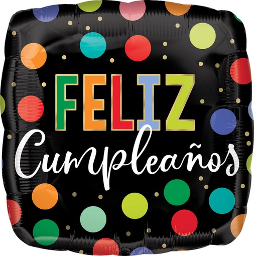 [CNV.1.41125/02] 34 Feliz Cumpleaños Bright Dots