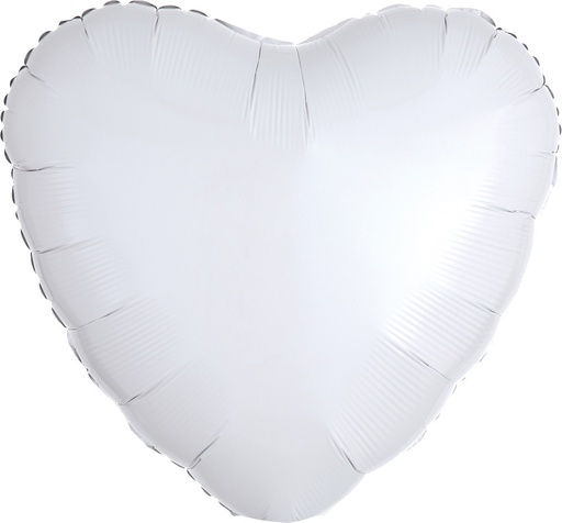 [CNV.S.Corazon.10595/02] 04 Corazon Metálico Blanco