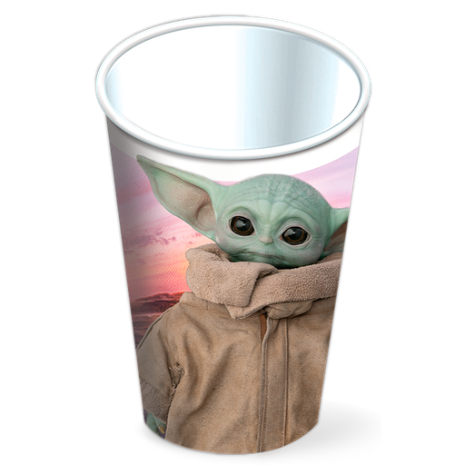 [P10.420/855] Vaso 9oz Mandalorian C/6