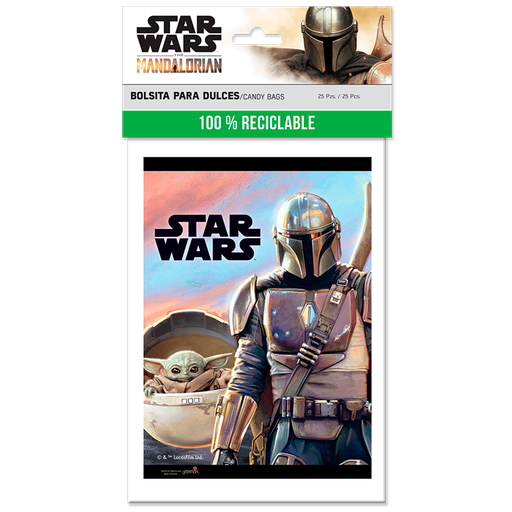 [P10.470/855] Bolsa Dul Lic Mandalorian C/25