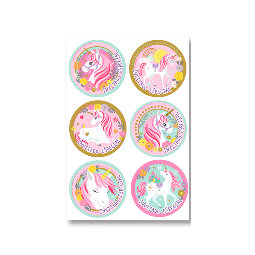 [P10.130G/707] Distintivo Unicornio C/24