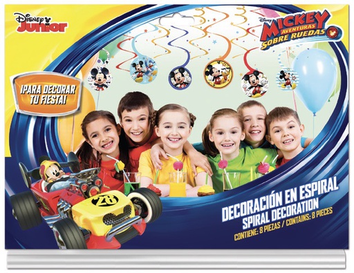 [P10.6072/10] Adorno Espiral Mickey Mouse