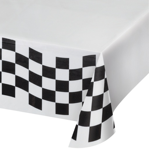 [20.010546405] Mantel Papel Black and White Check