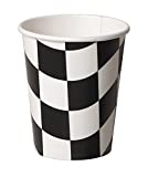 [20.373344] Vaso 9oz Black and White Check C/8