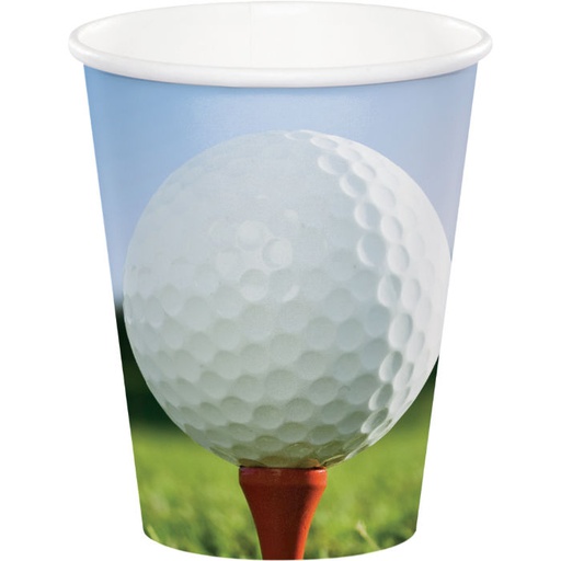 [20.377965] Vaso 9oz Golf C/8