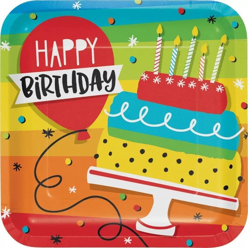 [20.332460] Plato 9 Hoppin Birthday Cake C/8
