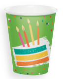 [20.354590] Vaso 9oz Festive Cake C/8