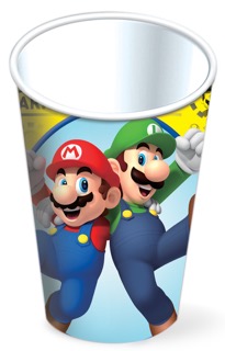 [P10.420/733] Vaso 9oz Lic Super Mario Bros C/6