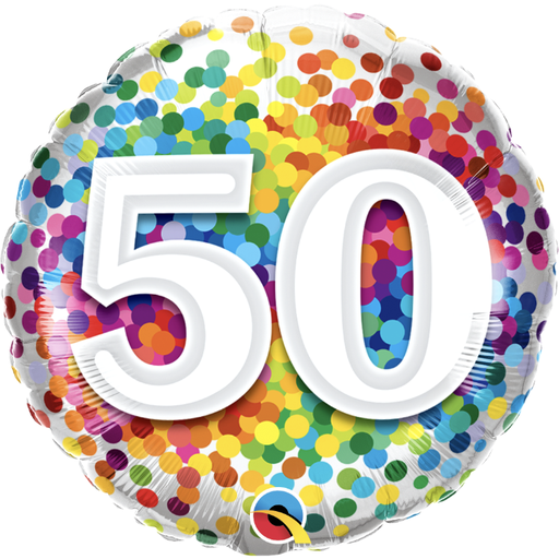 [QTX.18.49534] 50 Arcoíris con Confeti