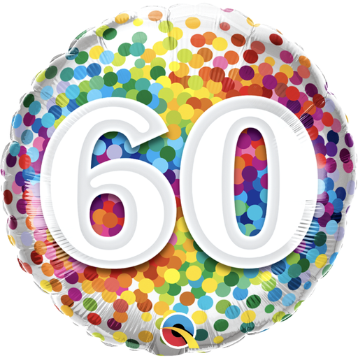 [QTX.18.49544/00] 60 Arcoíris con Confeti