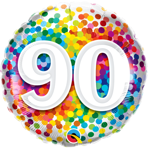 [QTX.18.49560/00] 90 Arcoíris con Confeti