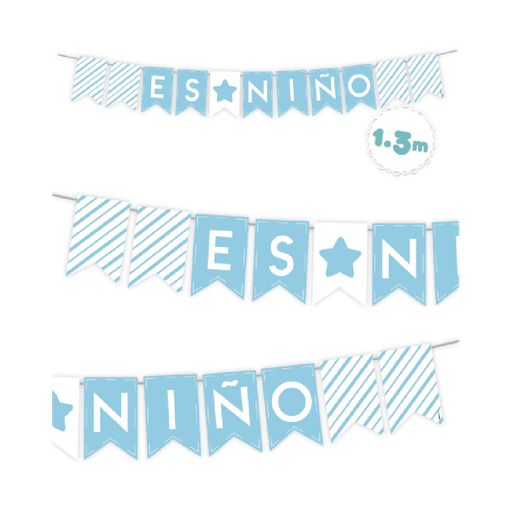 [50.5166/2] Banderin Es Niño