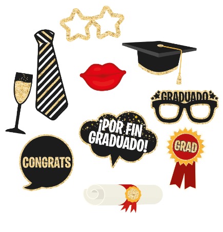[5316/1] Photo Props Graduacion