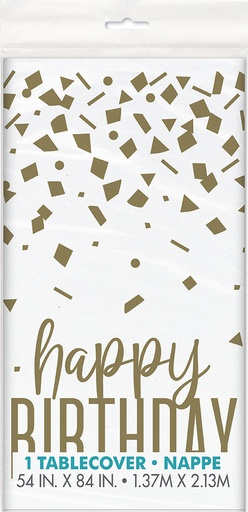 [P1.78433] Mantel Gold Confetti Birthday