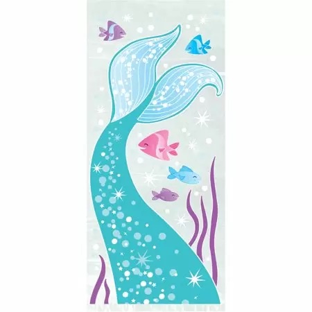 [P1.58333] Bolsa Celofan Mermaid C/8
