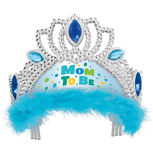 [P1.13915] Tiara Blue Hearts Baby Shower