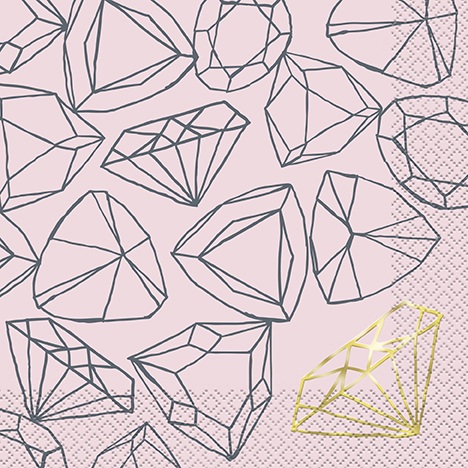 [P1.73512] Serv. Gde Foil Pink Diamond C/16