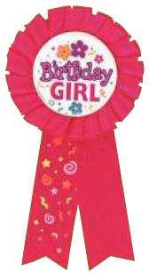 [P1.90600] Acc Boton Bday Girl