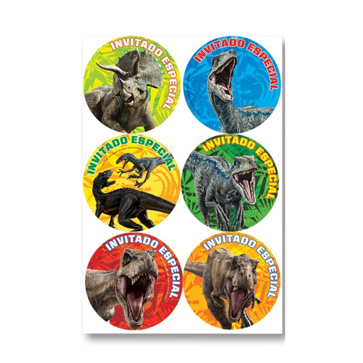 [P10.130/737] Distintivo Jurassic World 2 C/24