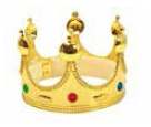 [IE.50.HA012] Corona de Rey con Joyas