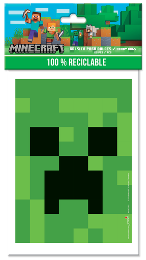 [P10.470/874] Bolsa Dul Minecraft C/25