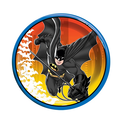 [P10.435/688] Plato 7 Lic Batman Clasico C/6
