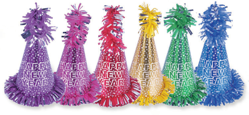 [300.1087A] Gorro Cono Adulto HNY