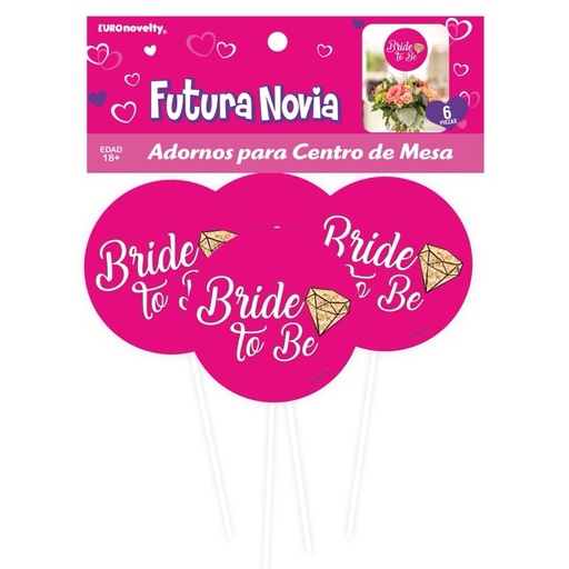 [5022/2] Centro de Mesa Bride to Be C/6