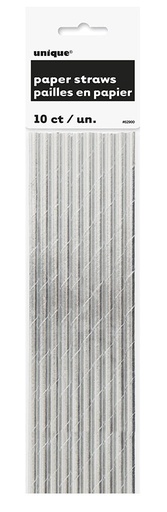 [P1.62900] Popote Foil Plata