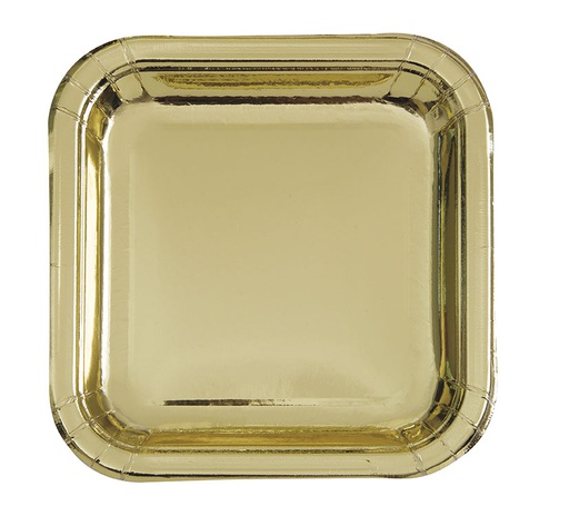 [P1.32335] Plato 9 Sq Foil Gold C/8