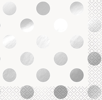 [P1.32301] Serv. Ch Foil Dot Silver C/16