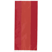 [P1.PEBC9] Bolsa Celofan Rojo Metalico C/30