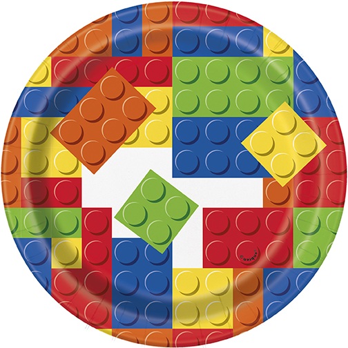 [P1.58234] Plato 7 Building Blocks Bday C/8