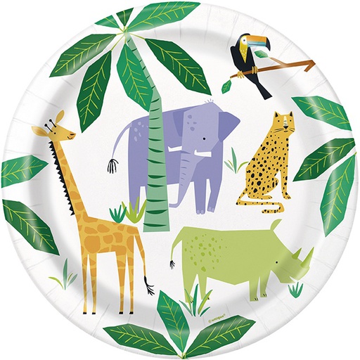 [P1.73925] Plato 9 Animal Safari C/8