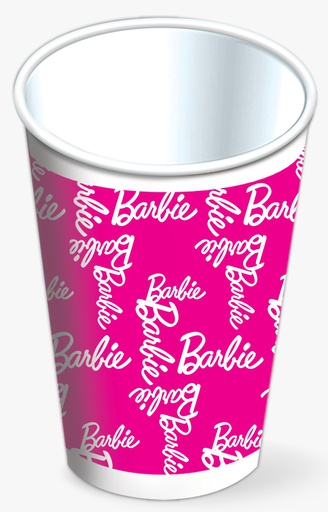 [P10.420/895] Vaso 9oz Barbie 3 C/6