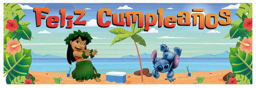 PER48 Banner Lilo y Stitch