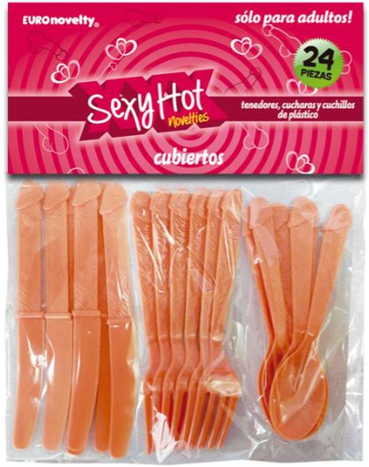 [5508/1] Cubiertos Sexy Hot C/18