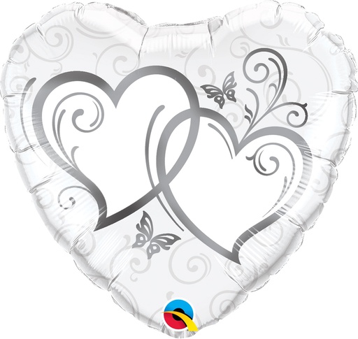 [QTX.18.15741] 03 Corazones Entrelazados Plata