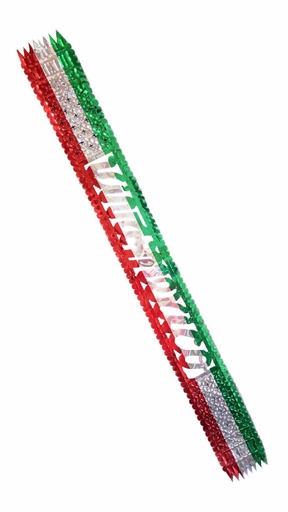 [230.LP52] Letrero Metálico Grande Tricolor