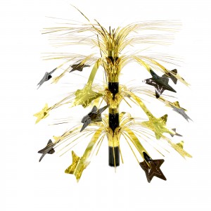 [300.4091] Centro de Mesa Black & Gold Star