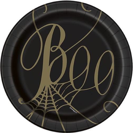 [30.70644] Plato 9 Black & Gold Spider Web C/8